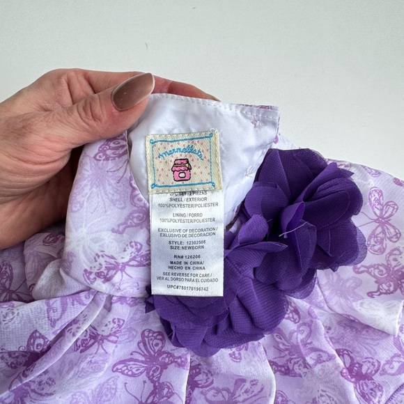 Marmellata purple butterfly 2 piece set - Picture 4 of 4
